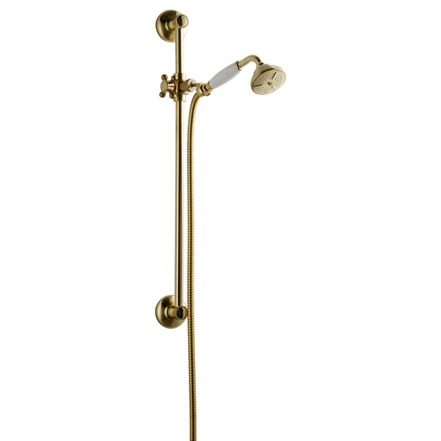 DUSCHSET ZSAL 070 CLASSIC VÄGGSTÅNG MÄSSING L=585MM | Beijerbygg Byggmaterial